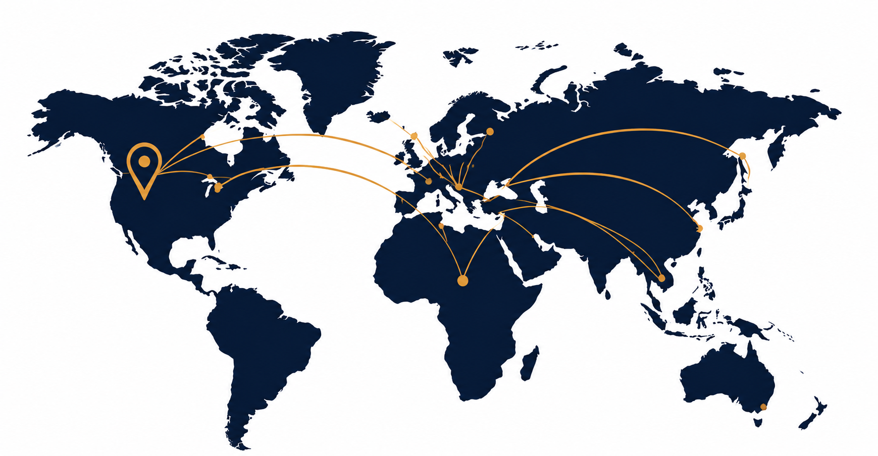 Global Storage Advisors international network map